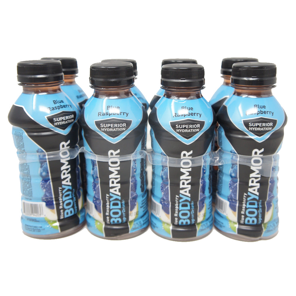 Body Armor, Blue Raspberry, Super Drink (8 Pack) 12 oz