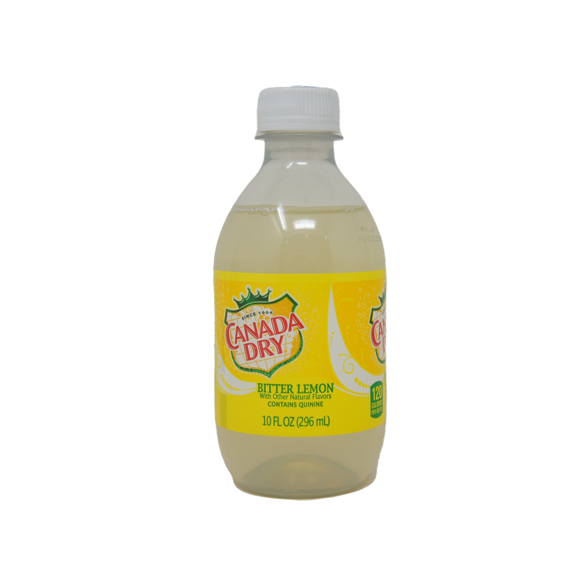 Canada Dry, Bitter Lemon Beverage, Contains Quinine, 10 oz (6 Bottles)