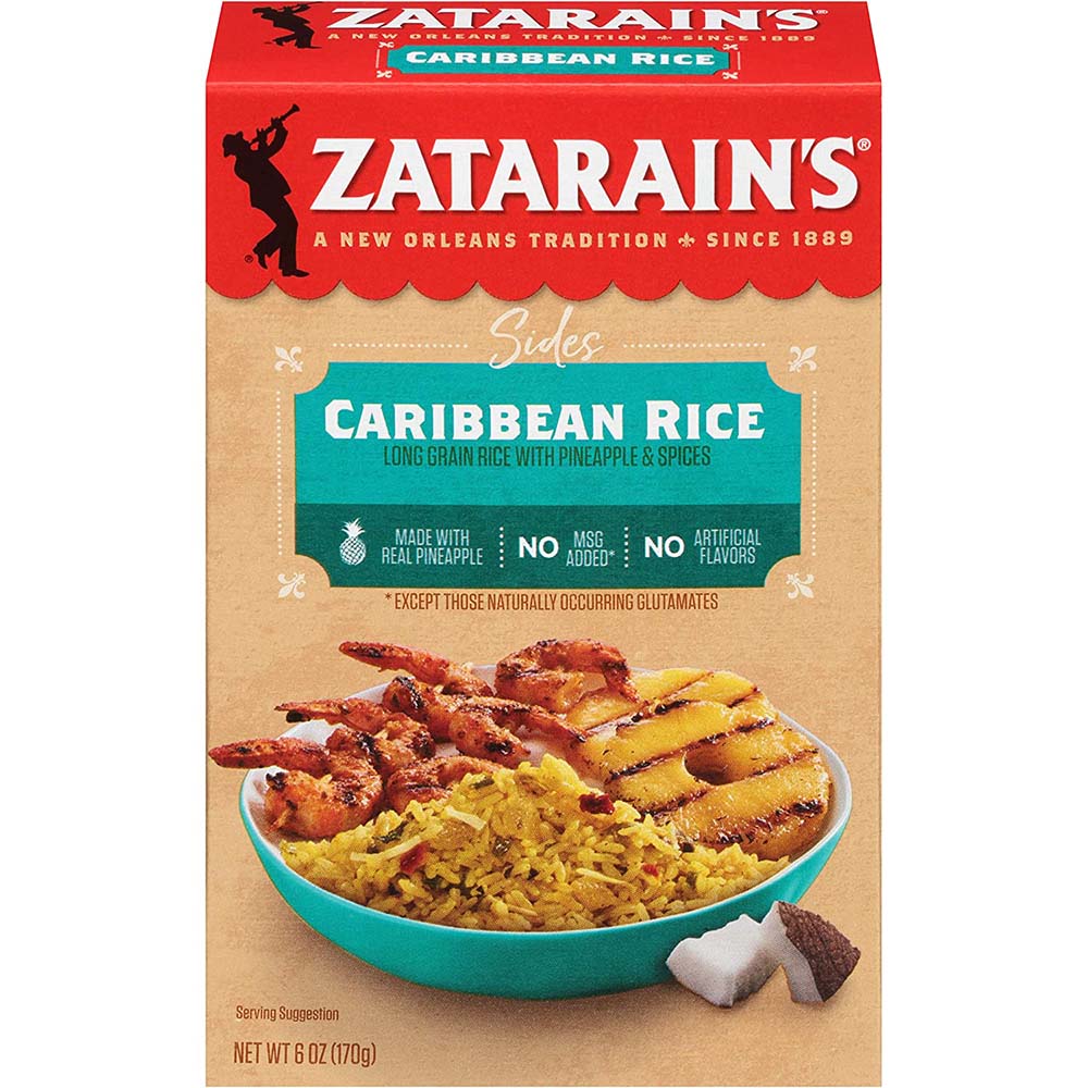 Zatarain's Long Grain Flavored Rice, Caribbean Rice
