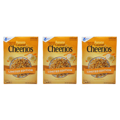Cheerios Limited Edition Banana Caramel Cereal, 10.9 oz (309g) (3 Pack)