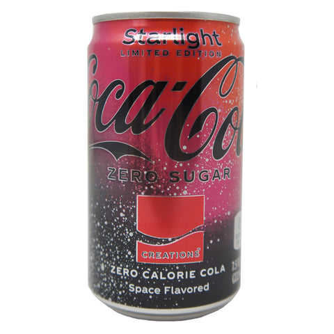 Coca-Cola, Starligth, Limited Edition, Zero Sugar, 7.5 oz (10 Mini Cans)