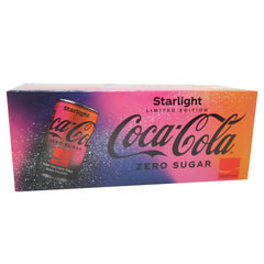 Coca-Cola, Starligth, Limited Edition, Zero Sugar, 7.5 oz (10 Mini Cans) 1