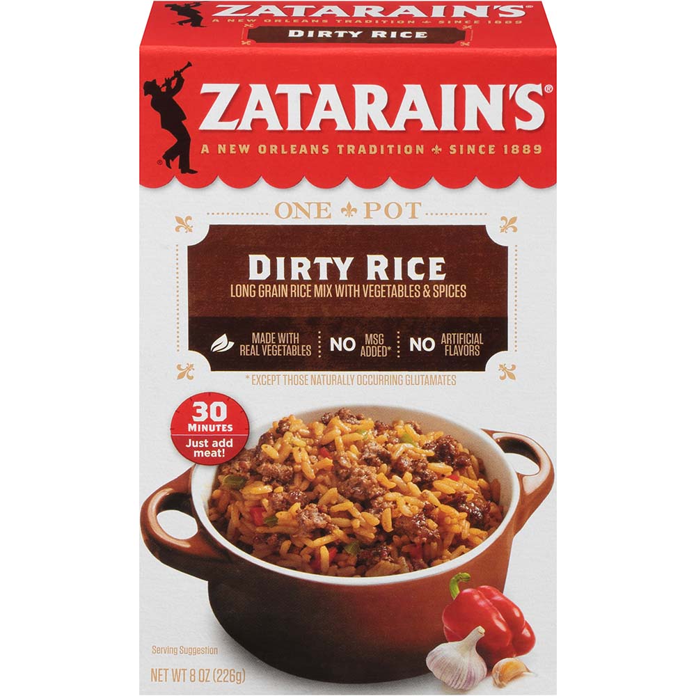 Zatarain's Long Grain Flavored Rice, Dirty Rice