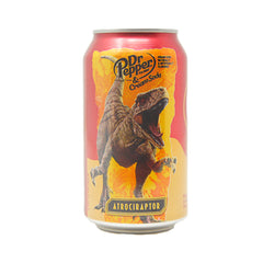 Dr Pepper, Jurassic World Limited Edition, Cream Soda Flavored, T-Rex 12 oz Can (12 pack)