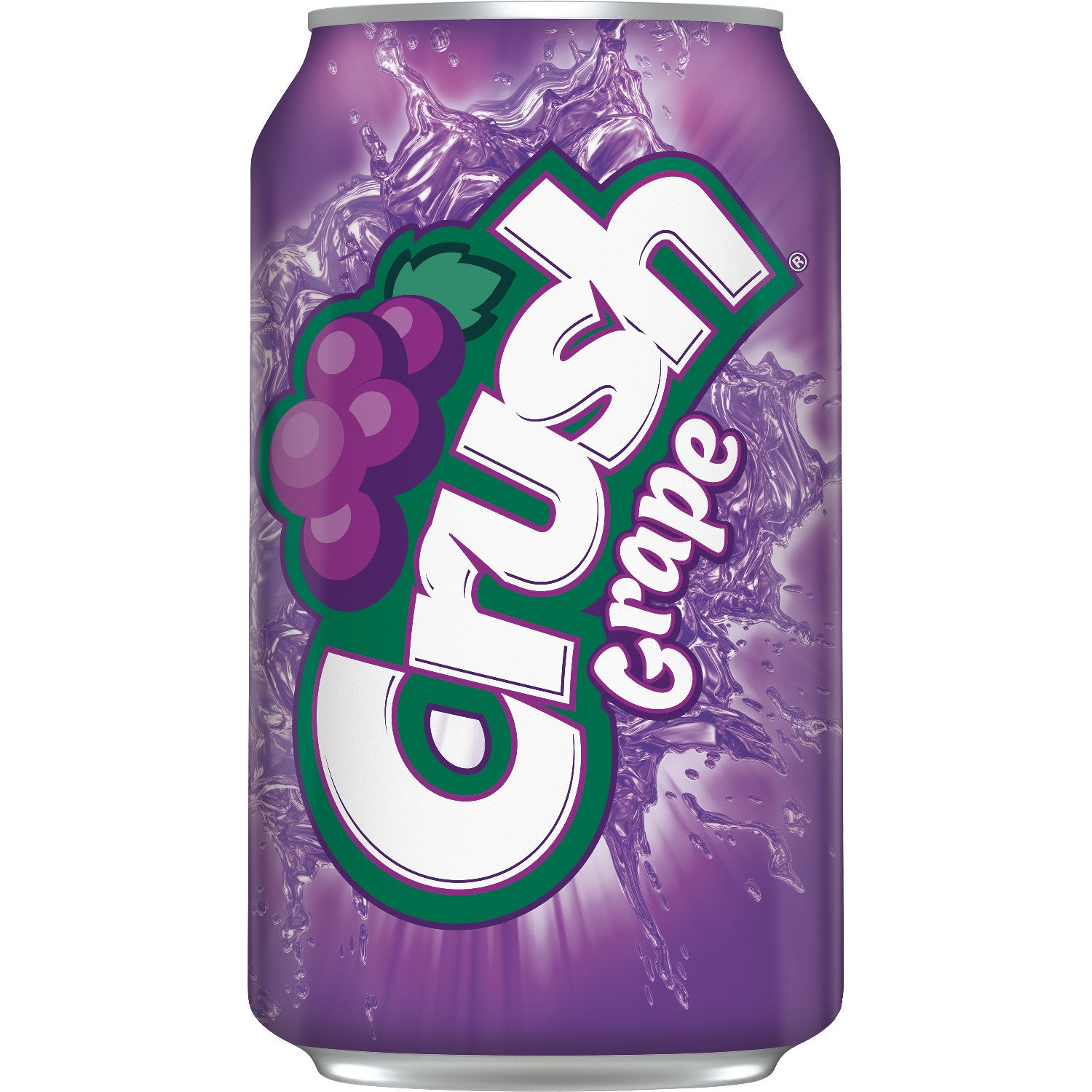 Crush Grape Soda, Caffeine Free, Naturally and Artifici