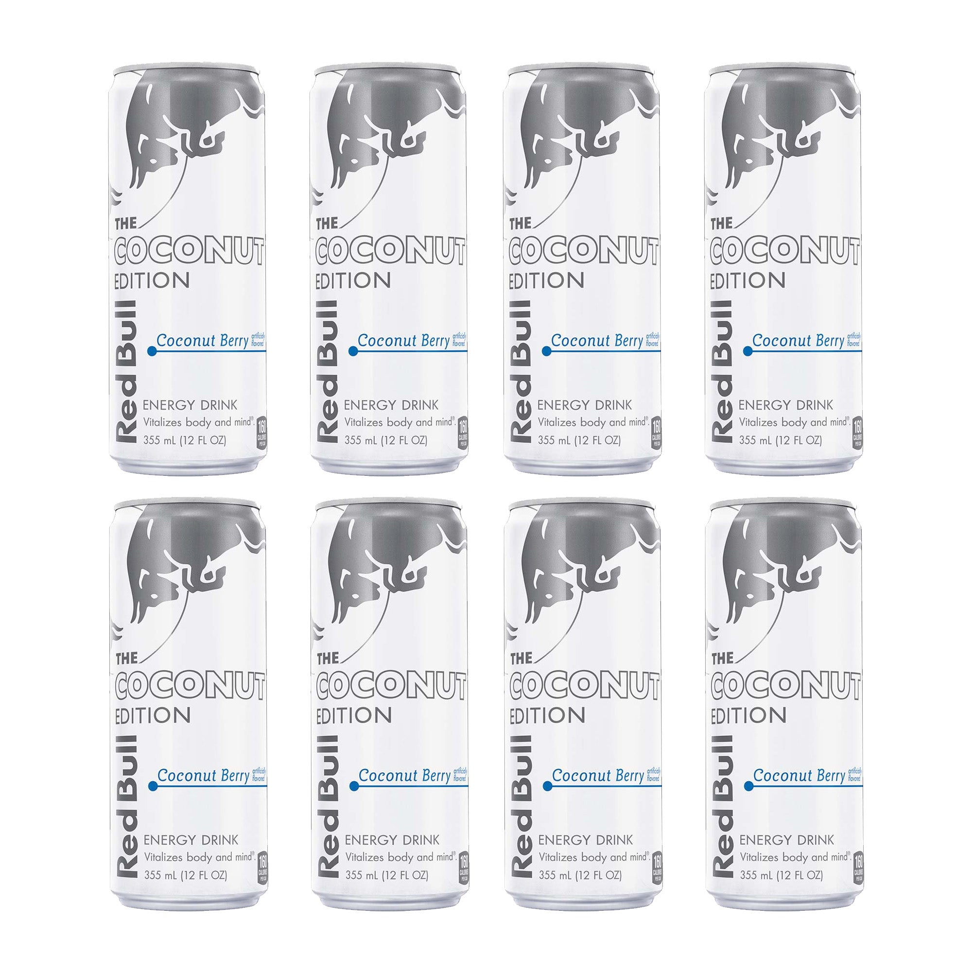 Red Bull Energizer Drink,  Coconut Berry, 8-pack