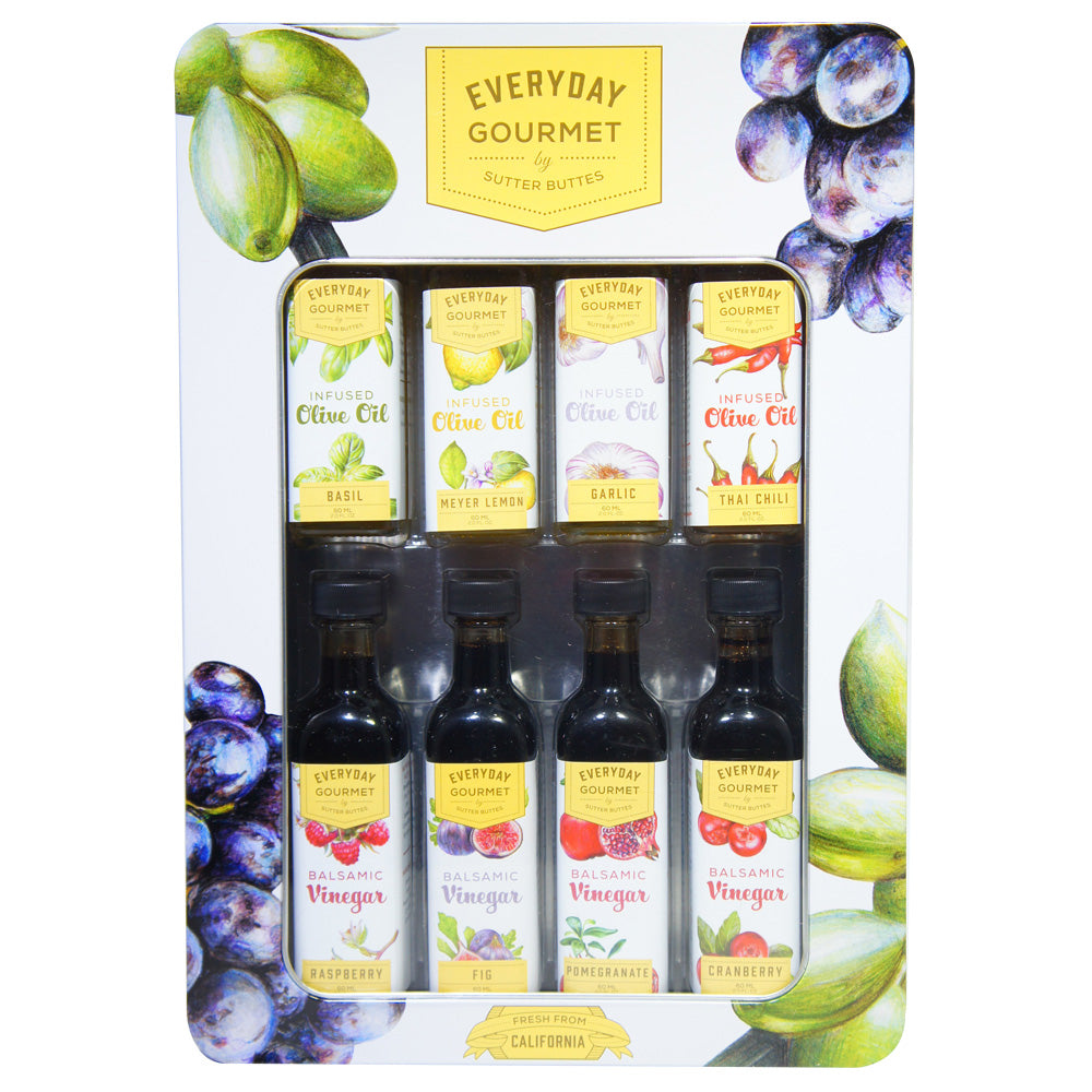 Sutter Buttes Everyday California Olive Oil & Balsamic Vinegar Gift Set