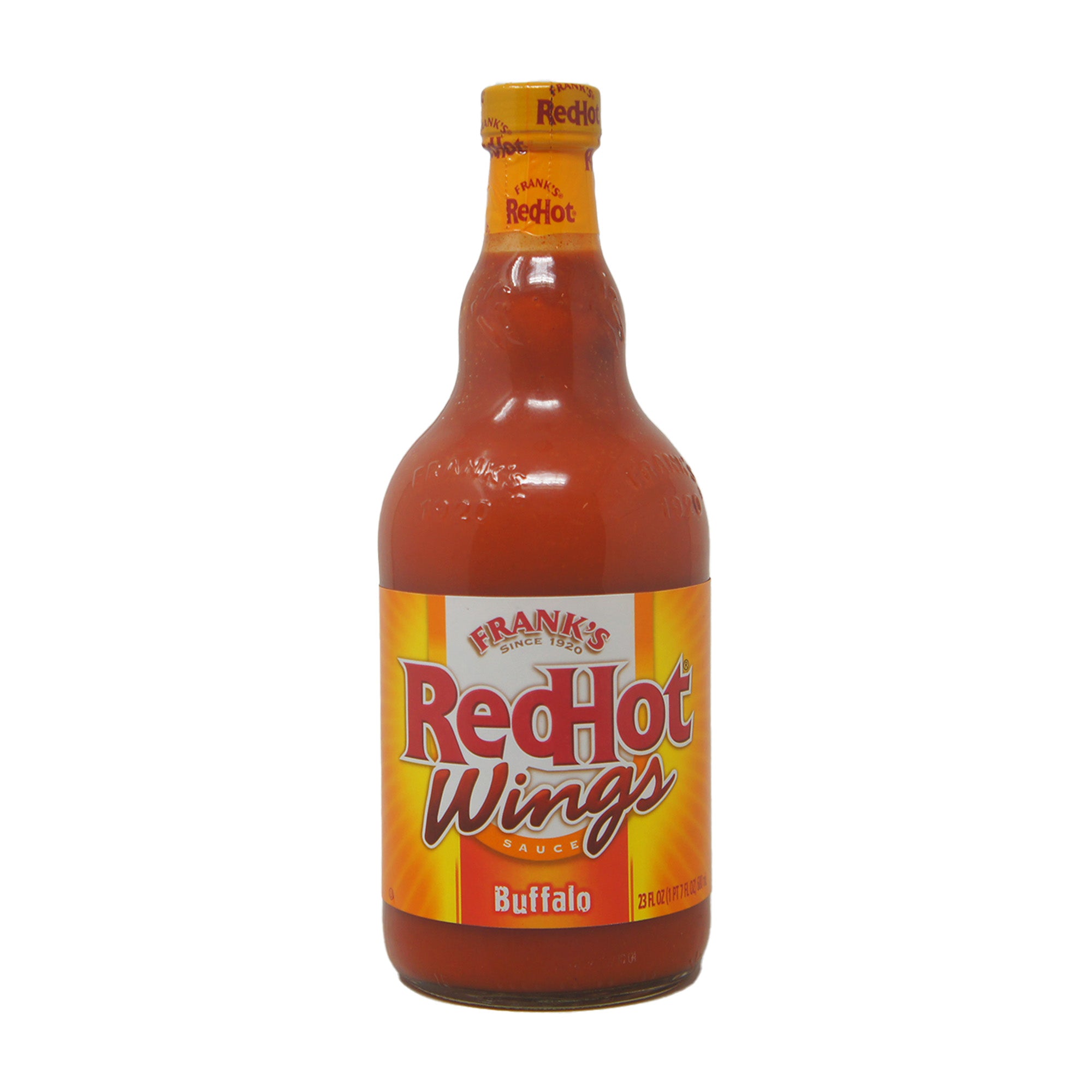 Frank's Red Hot Wings Buffalo Sauce, 23 fl oz Bottle