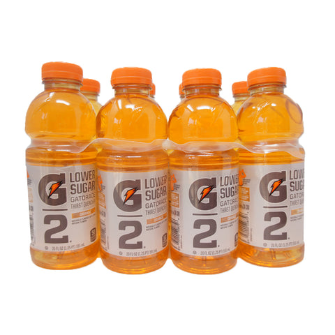 Gatorede, Lower Sugar, Thirst Quencher, Orange, 20 OZ ( 8 Pack) (1)