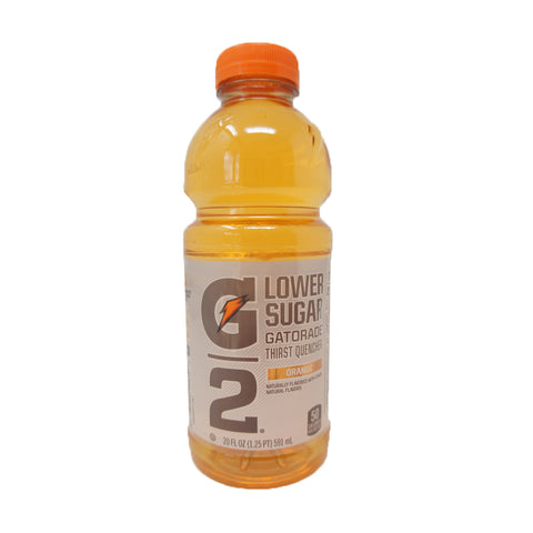 Gatorede, Lower Sugar, Thirst Quencher, Orange, 20 OZ ( 8 Pack)