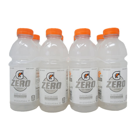 Gatorede, Zero Sugar Thirst Quencer, Glacier Cherry, 20 OZ ( 8 Pack) (1)