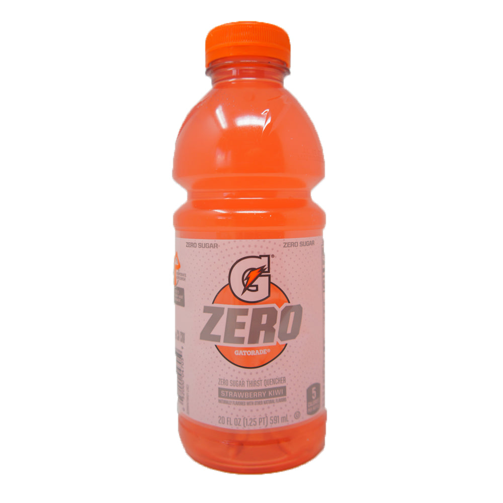 Gatorede, Zero Sugar Thirst Quencer, Strawberry Kiwi, 20 OZ ( 8 Pack)