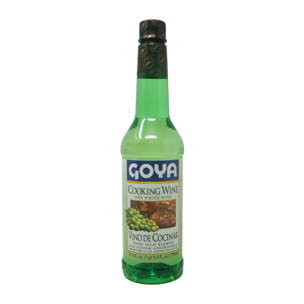 Goya, Cooking Wine, Dry White Wine, 25.4 fl oz Bottle