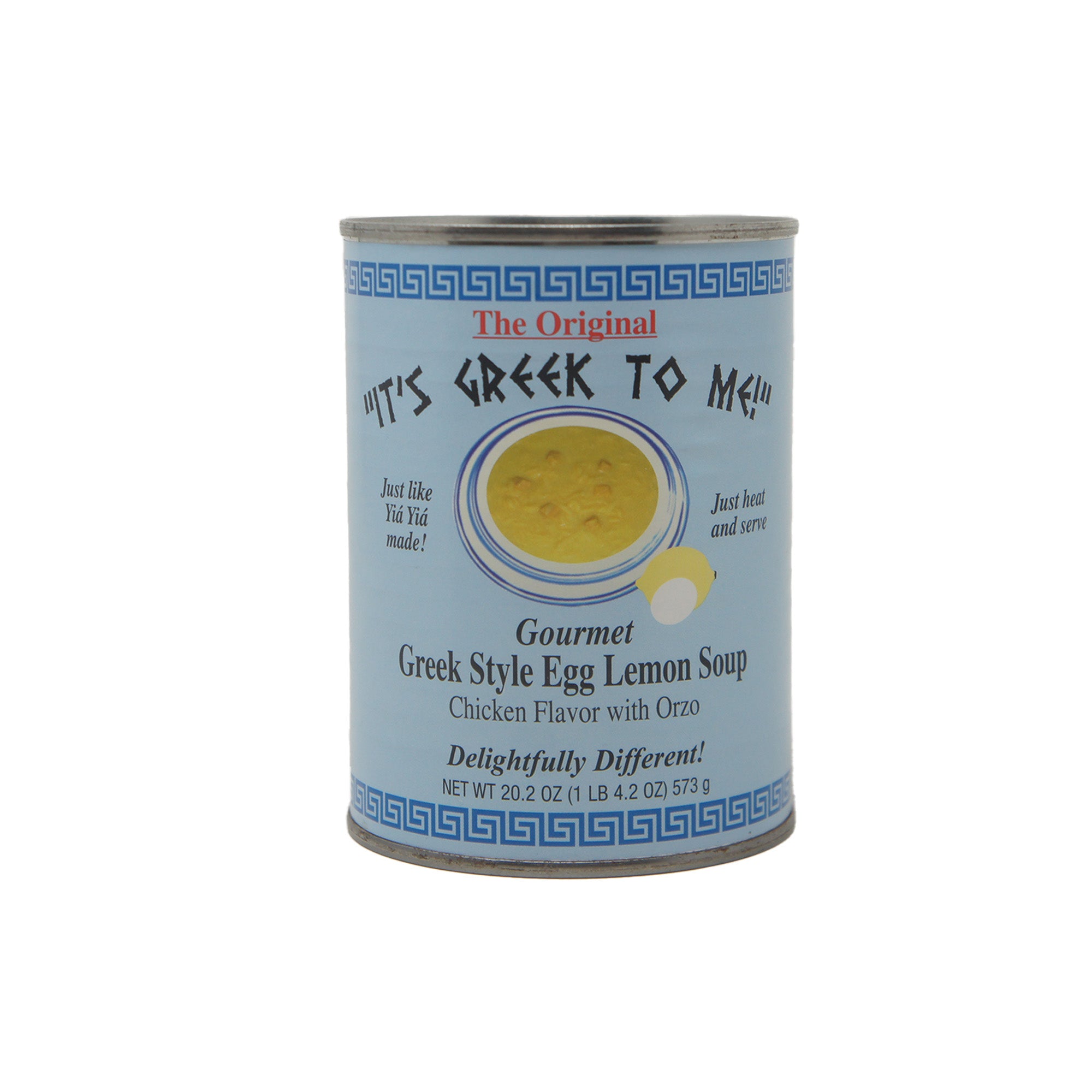 It's Greek to Me Gourmet Greek Style Egg Lemon Soup, 20.2 oz Can