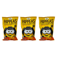 Hippeas Organic Chickpea Puffs, Limited Edition Minions: Rise of Gru, Vegan Nacho Vibes Flavored (3 Pack)