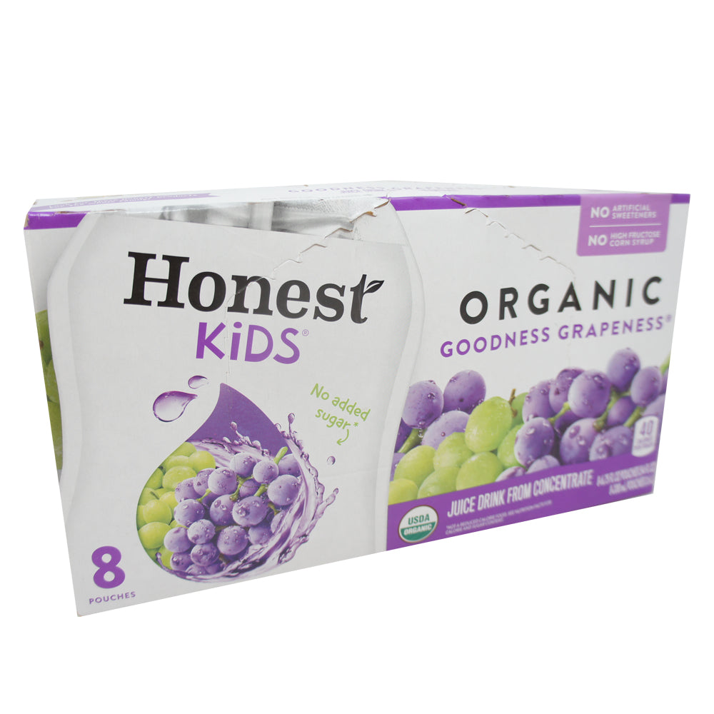 Honest Kids, Organic, Goodness Grapeness 8 oz (8pack)