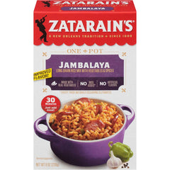 Zatarain's Long Grain Flavored Rice, Jambalaya
