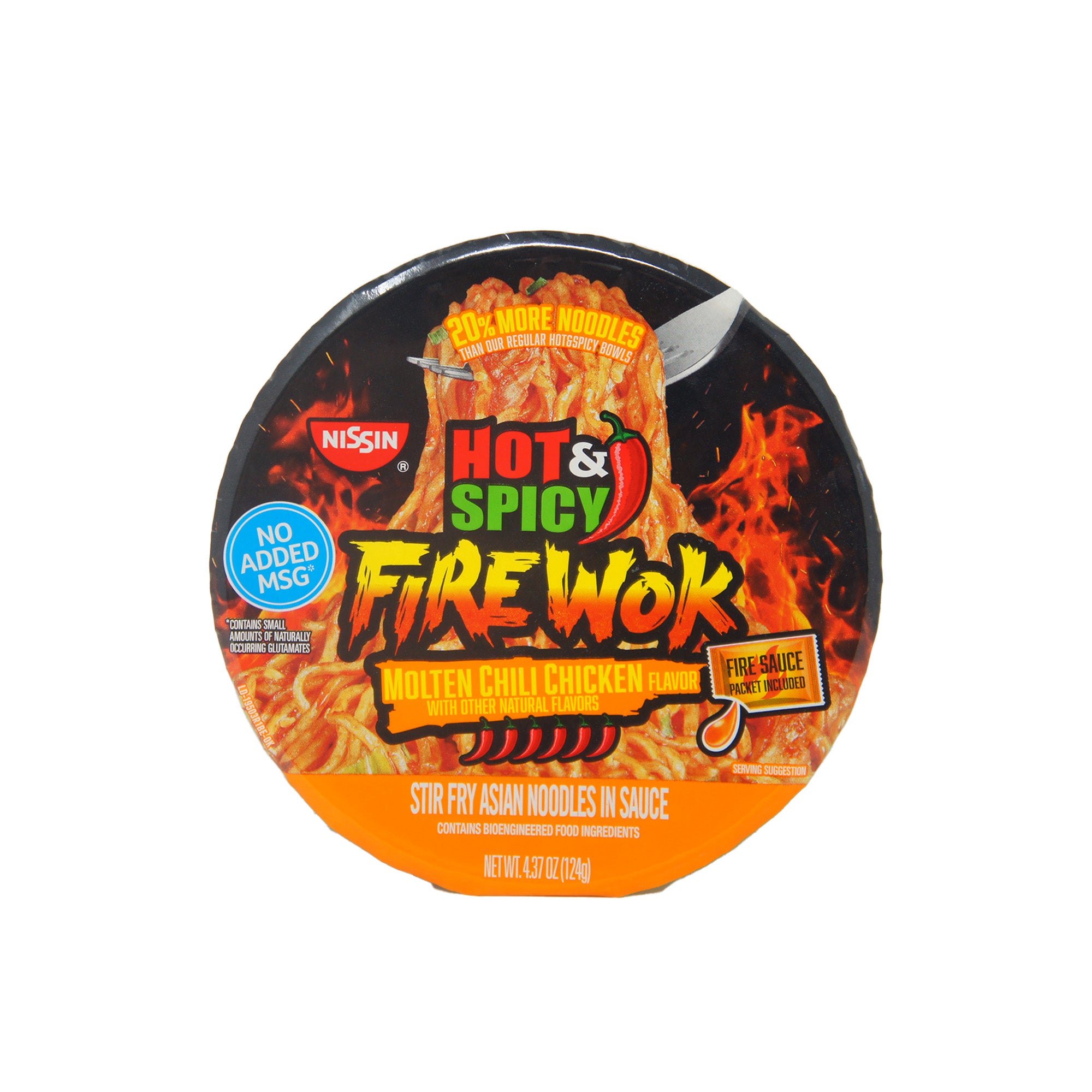 Hot & Spicy Firewok, Molten Chili Chicken Flavor, 4.37 oz