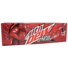 Mountain Dew Code Red, with a Rush of Cherry Flavor, with Other Natural Flavors (12 pack) (1)