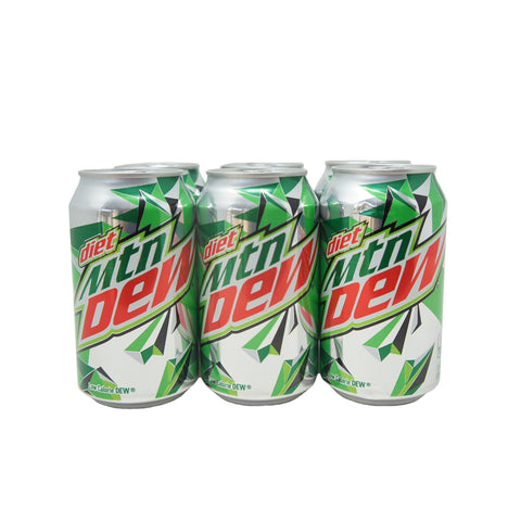 Mountain Dew, diet dew (6 pack)