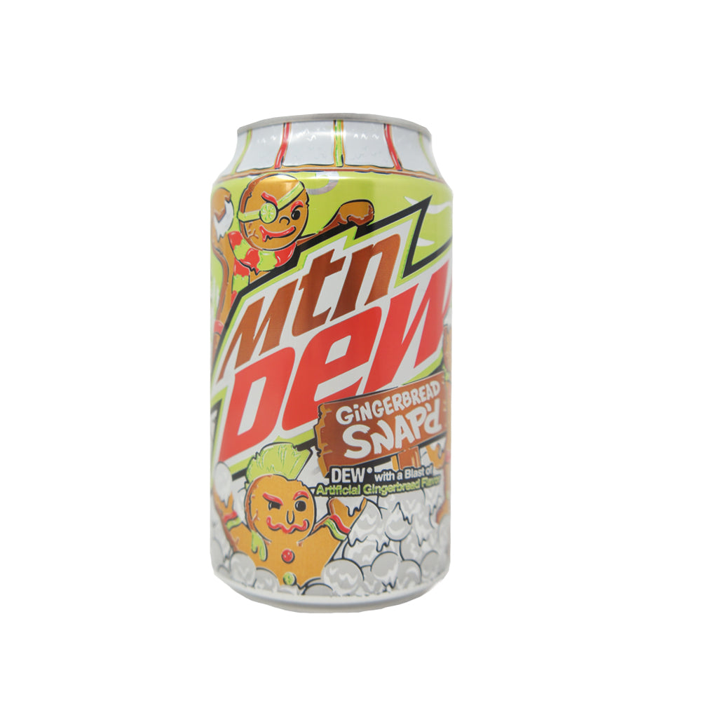 theLowex.com - Mountain Dew Gingerbread Snap'd Gingerbread Flavored Soda 12-Pack 12 Fl oz