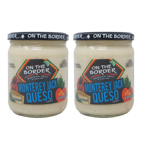 On The Border, Mexican Grill & Cantina, Monterrery Jack queso, 15.5 oz (2 Pack)