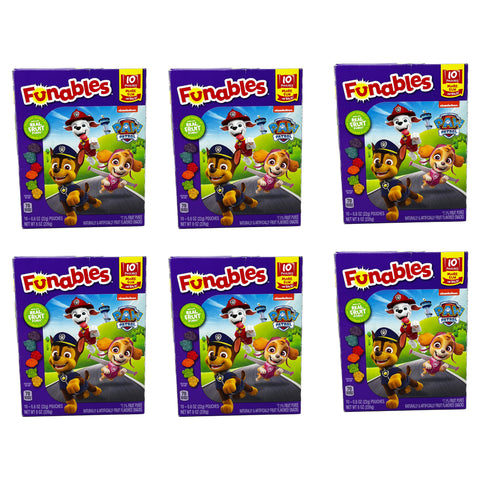 Paw Patrol™ Fruit Gummy Snacks, 10 Pouches per Pack (6 Pack)