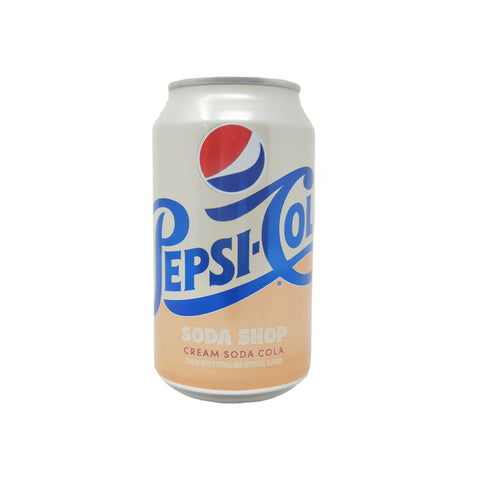 Pepsi Cola Cream Soda Cola, 12 OZ (12 pack)