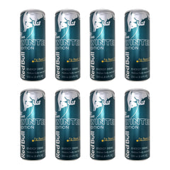 Red Bull Fig Apple Energizer Drink, Winter Edition, 8.4 fl oz, (8 Pack)