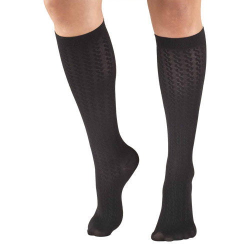 Truform 1975 Women's Knee High 10-20 mmHg Trouser Compression Socks