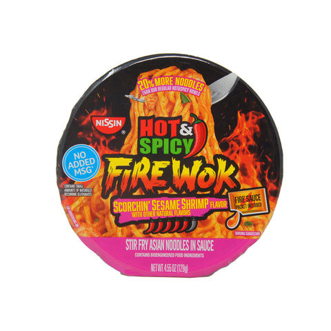 Hot & Spicy Firewok, Scorchin' Sesame Shrimp Flavor, 4.55 oz