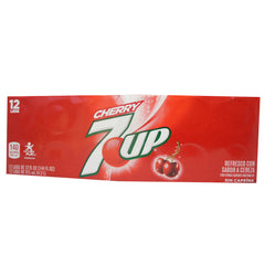 Seven Up, Cherry Flavor (12 pack)