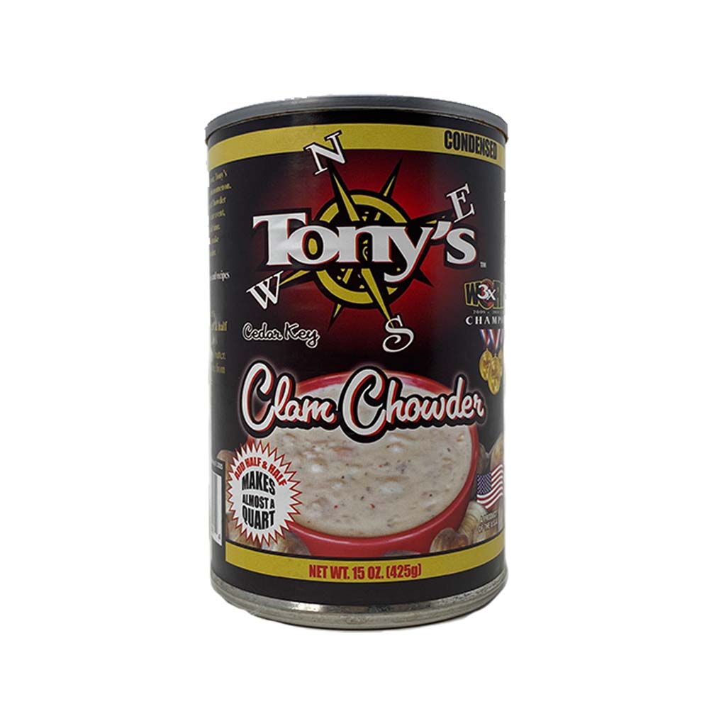 Tony's 3 Times World Champion Clam Chowder